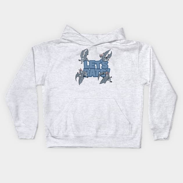 Lets bats! Kids Hoodie by Denewer Store